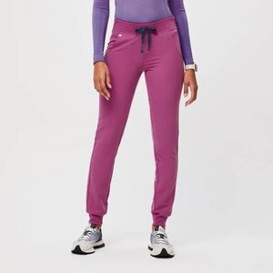 Figs Bright Fuchsia Zamora Scrub Pants